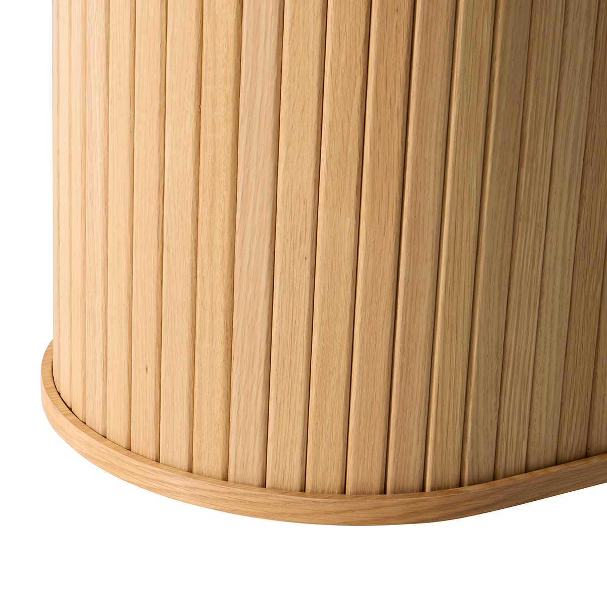 Eettafel Lenn ovaal hout Naturel eiken