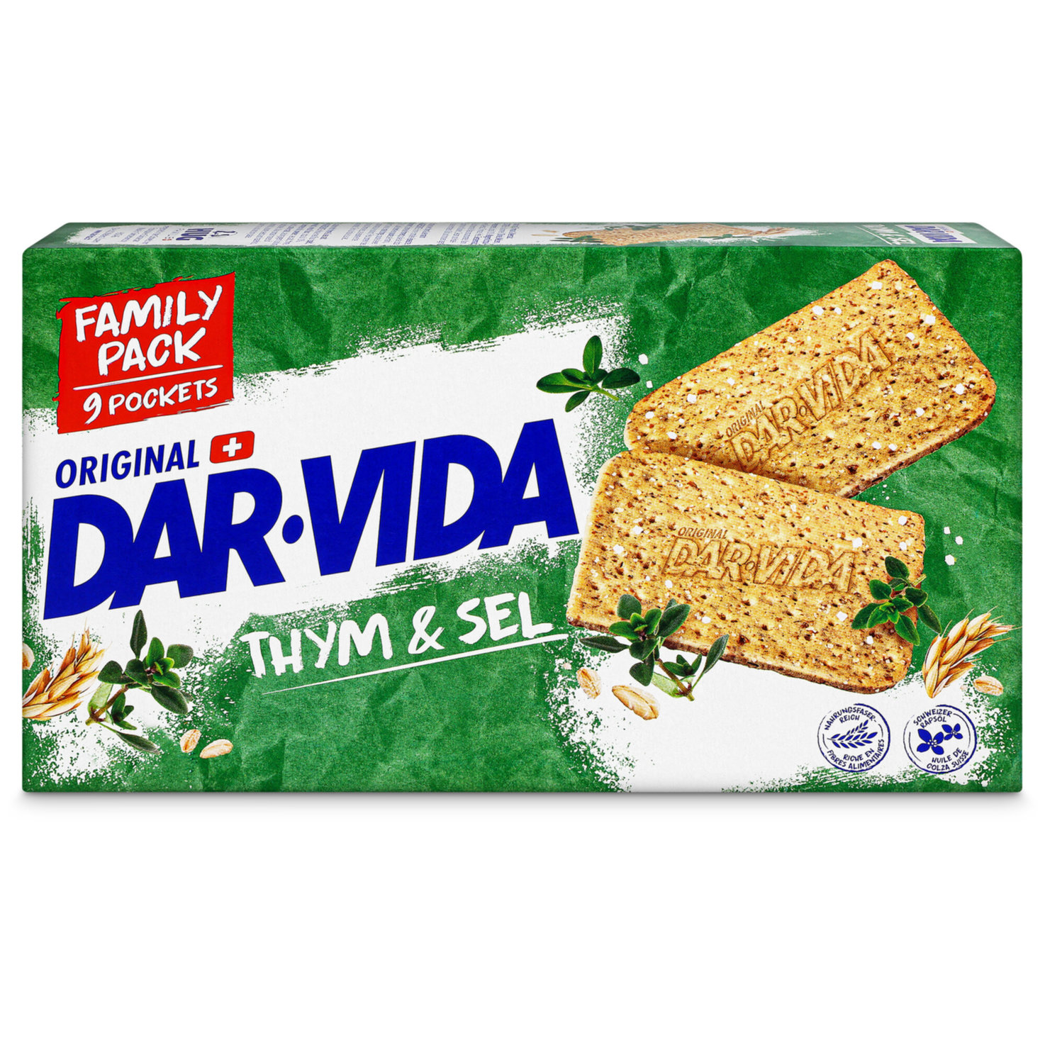 Dar-Vida Thymian & Salz Family Pack 9 Portionen