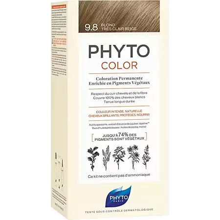 Kit Coloration - 9.8 Blond Très Clair Beige - 1 Kit