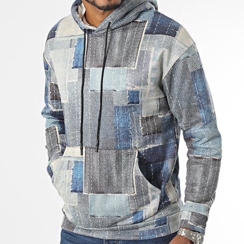 Sweat Capuche Bleu Marine