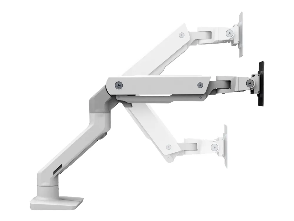 Ergotron HX - Monteringssæt (monitorarm) - for Monitor - hvid - skærmstørrelse: up to 49