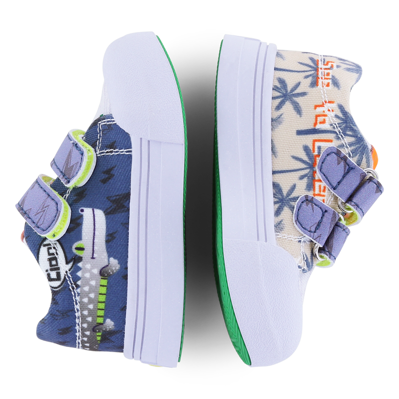 Go Bananas Sneaker Klettband - Krokodil