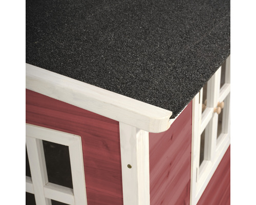 EXIT Loft 100 houten speelhuis, rood