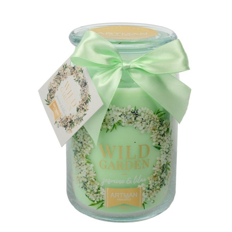 Artman Wild Garden Geurkaars Jasmine & Lilac 700 gr
