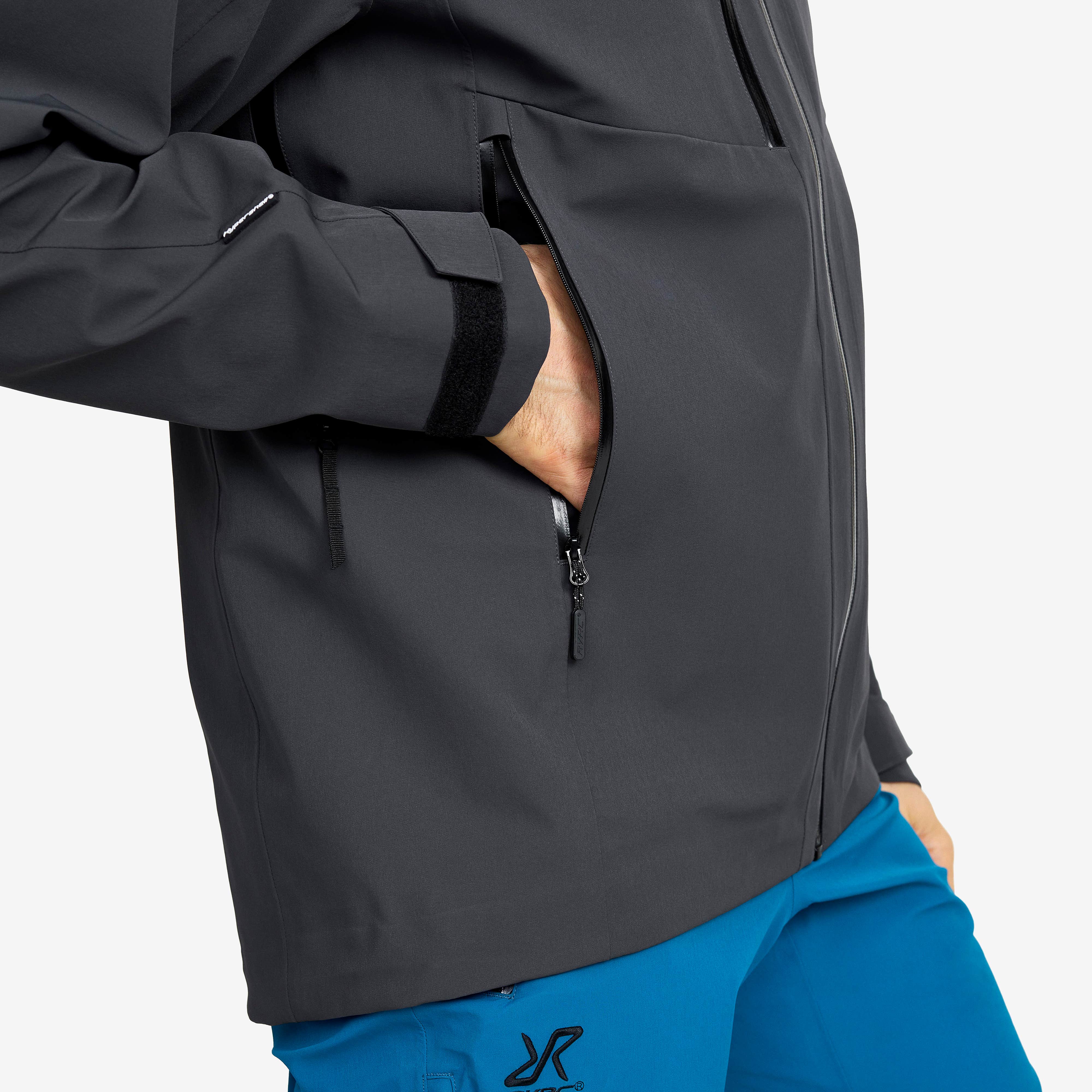 Cyclone 3L Shell Jacket Herre Anthracite
