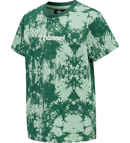 Hummel T-shirt - hmlBay -  Grøn