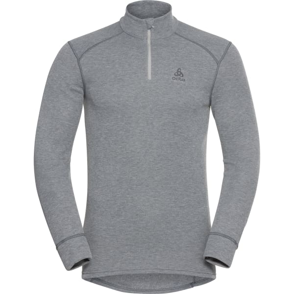 T-shirt thermique ODLO TURTLE NECK LS HALF ZIP ACTIVE WARM ECO ODLO STEEL GREY MELANGE