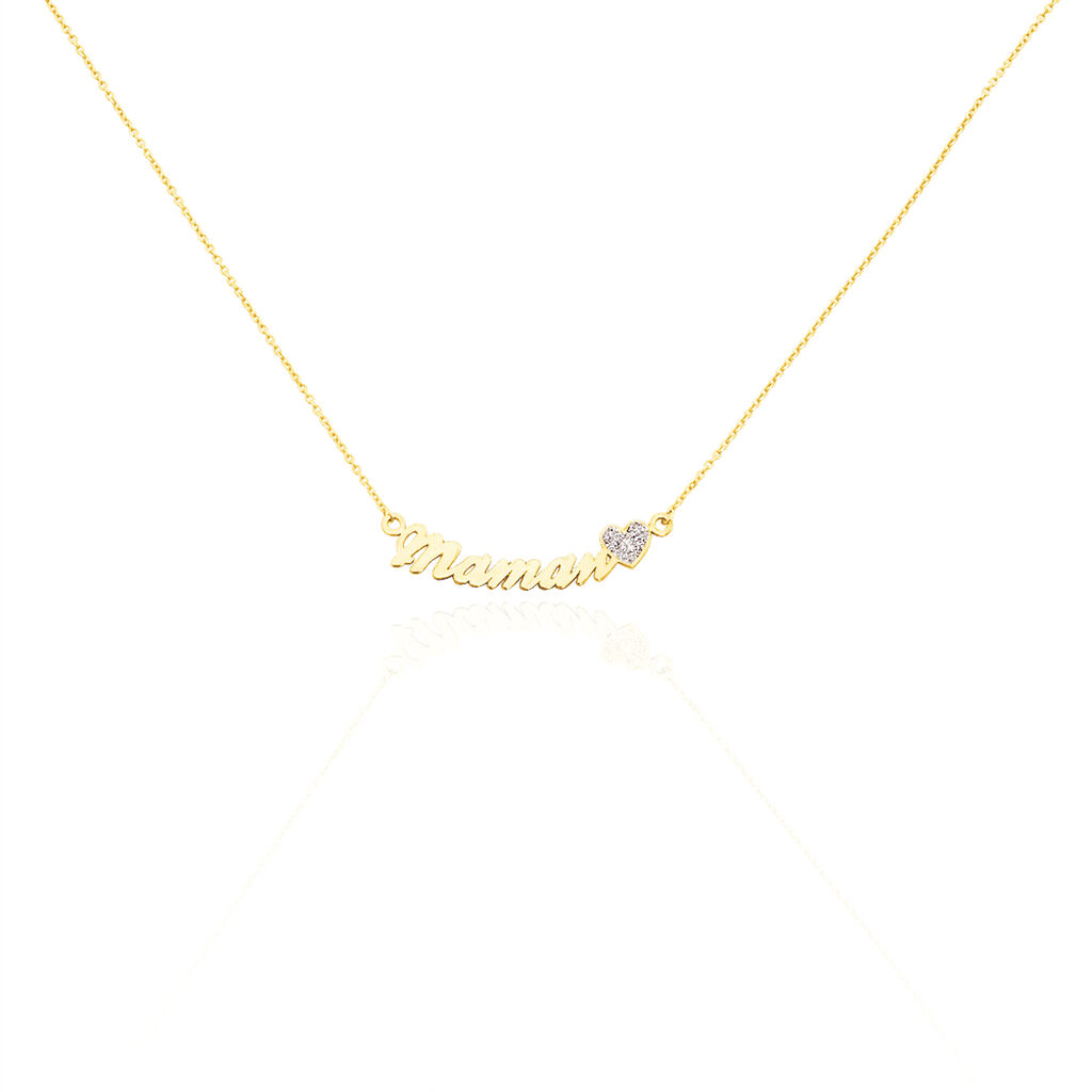 Collier Jenna Or Jaune