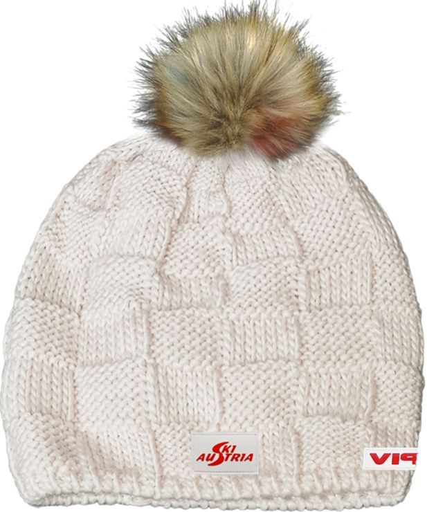 Ski AustriaBeanie LATTICE - natur