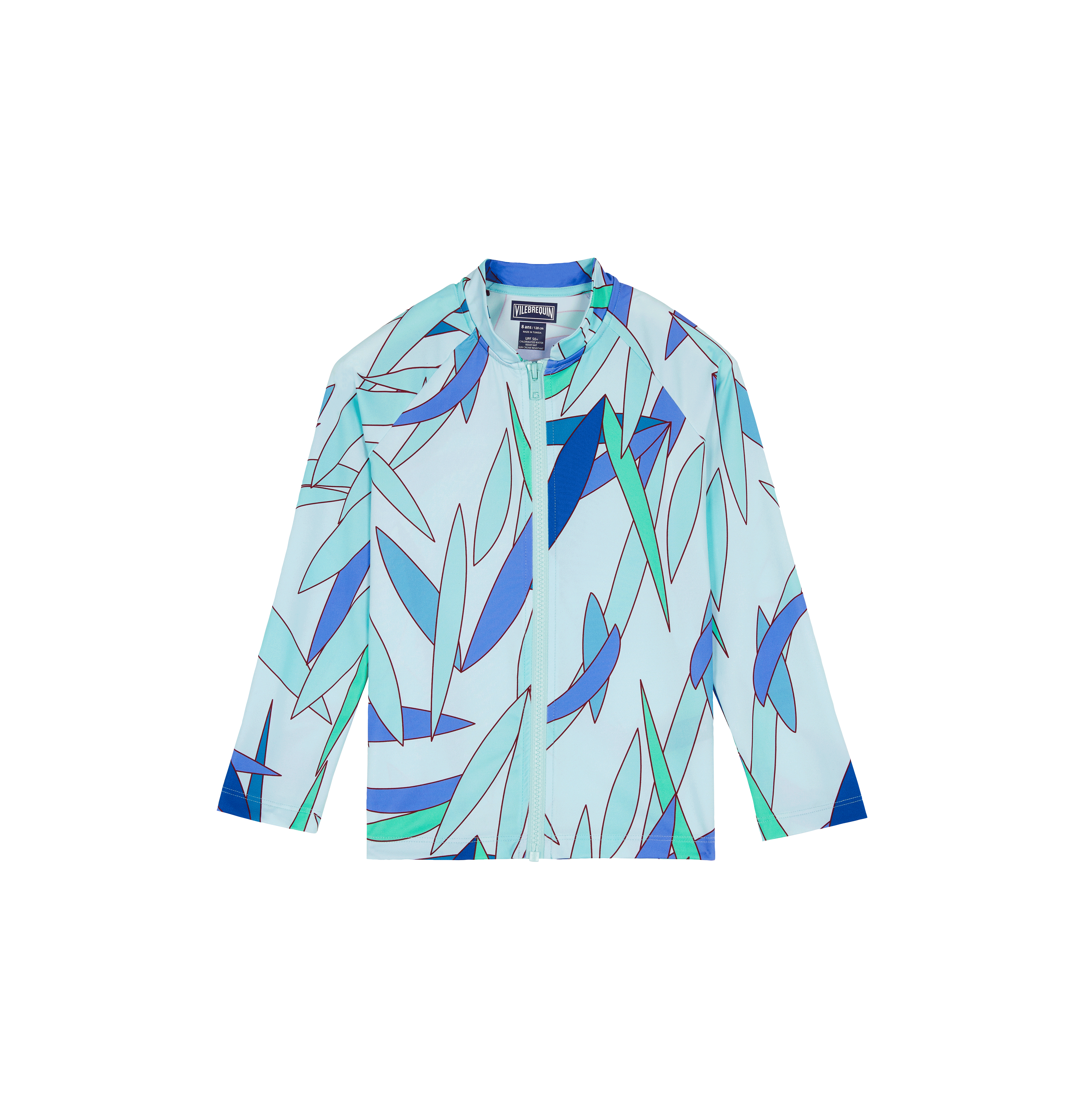 T-shirt Anti UV zippé fille Madrague