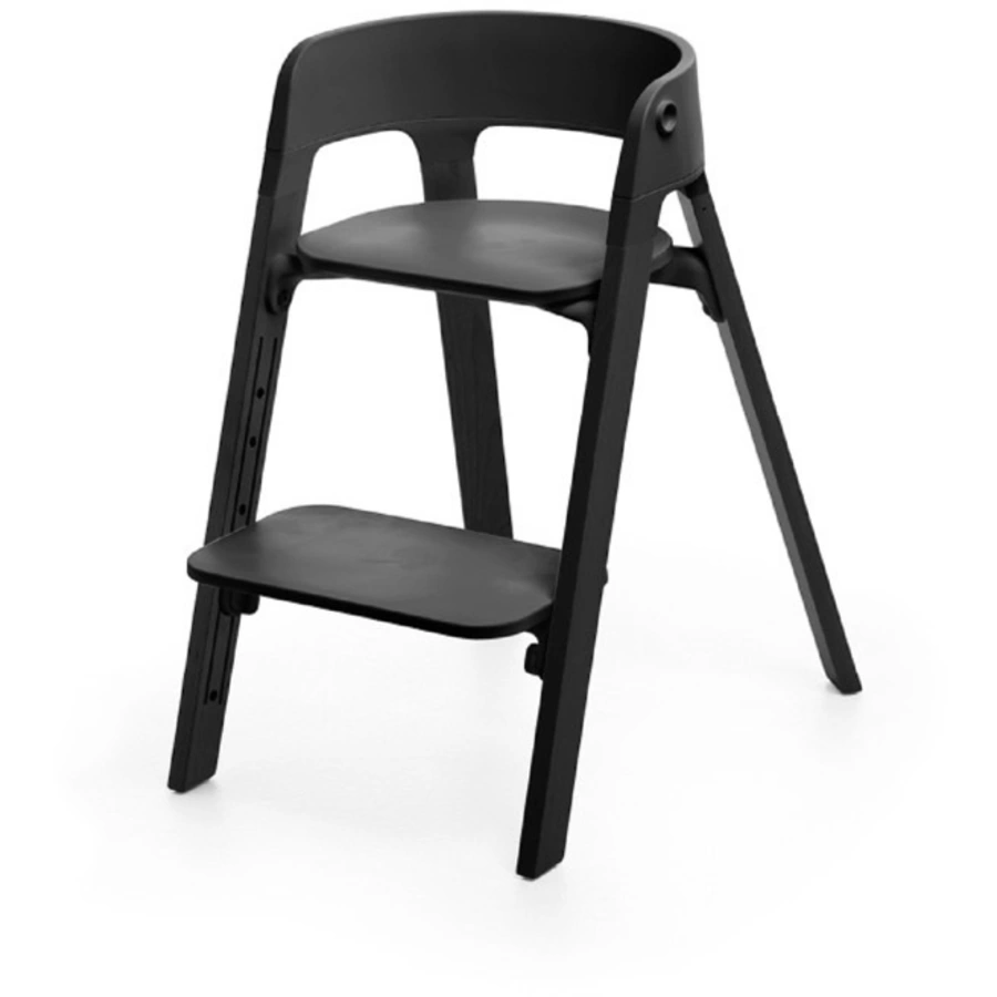 STOKKE® Steps™ Hochstuhl schwarz Buche schwarz