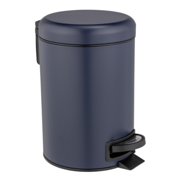 Wenko afvalemmer Leman donkerblauw