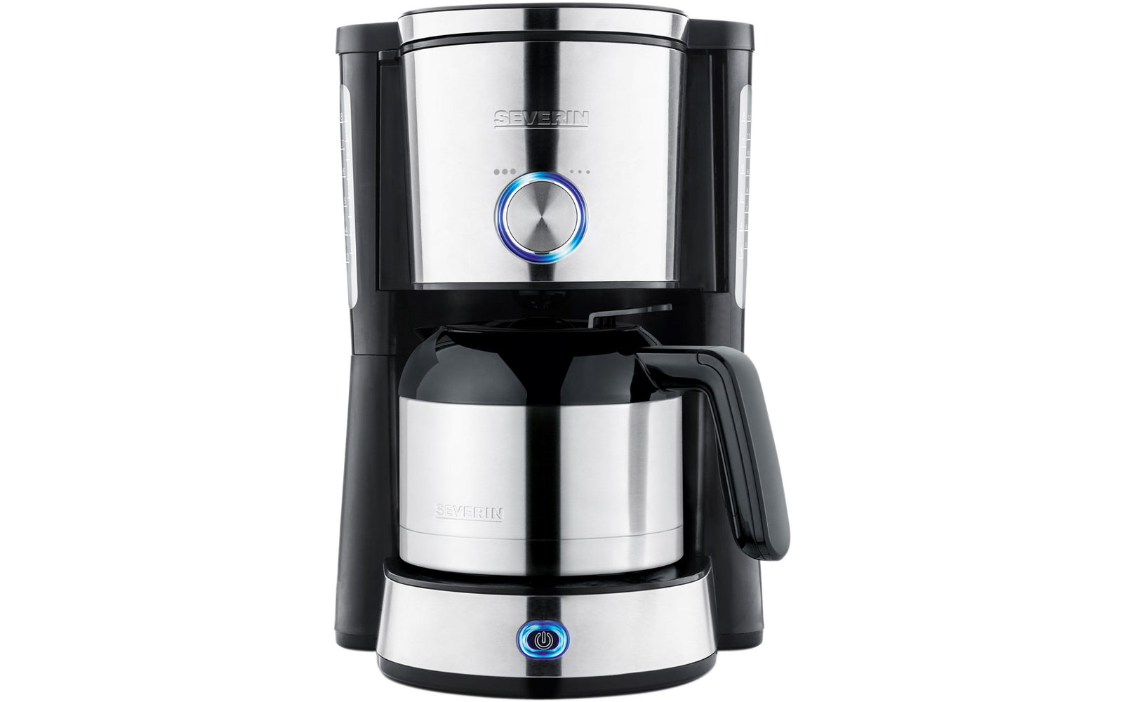 Severin Filterkaffeemaschine mit Edelstahl Thermokanne 1 Liter