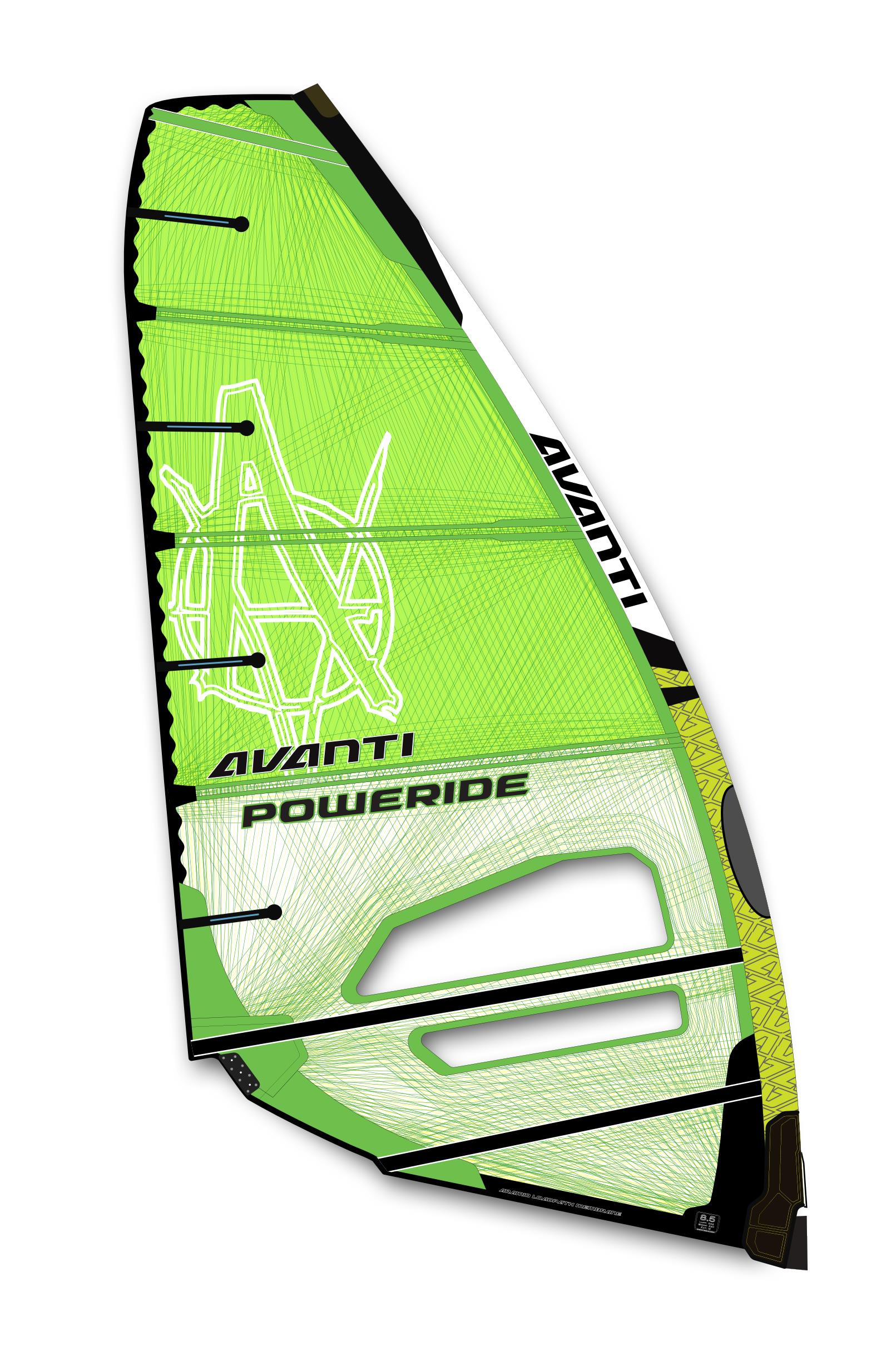 Avanti sails Poweride V2 - ME - 2024-2025 5.0 m²