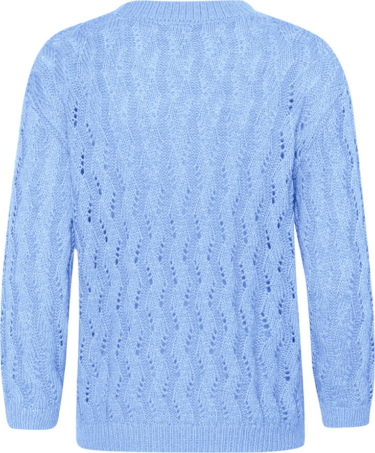 Kaffe KAlena Knit Pullover Vista blue