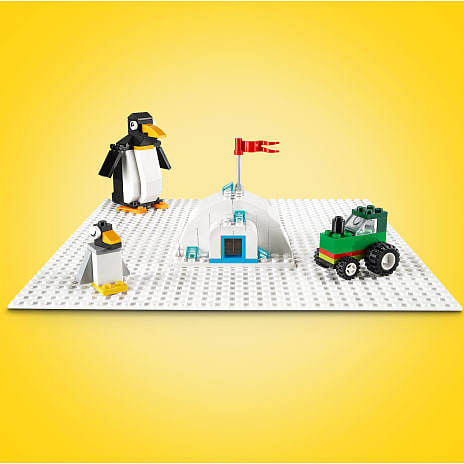 LEGO Classic hvid byggeplade 11026