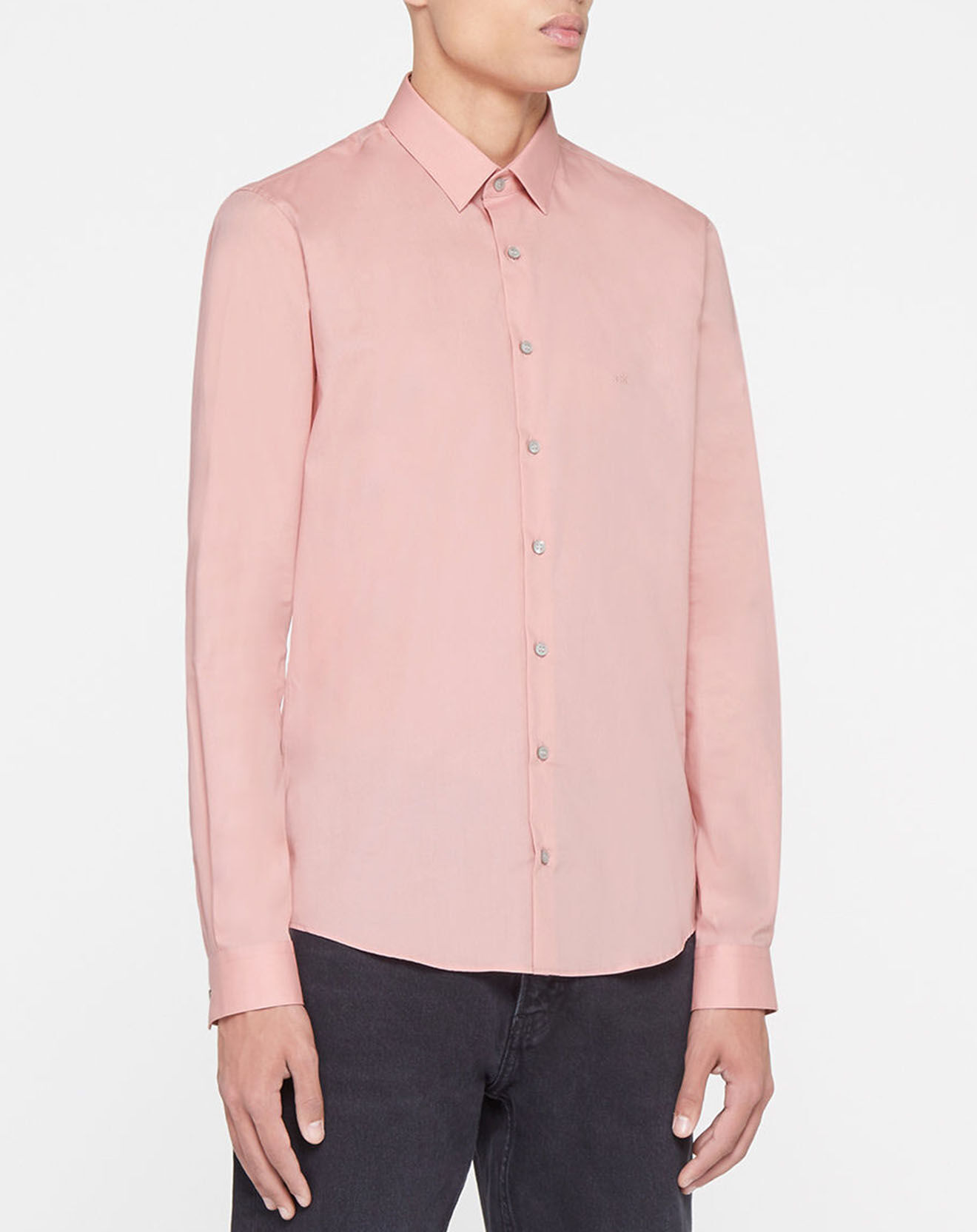 Calvin Klein Chemise extra slim Pop Stretch rose