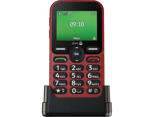 DORO - Téléphone mobile Leva E10 rouge