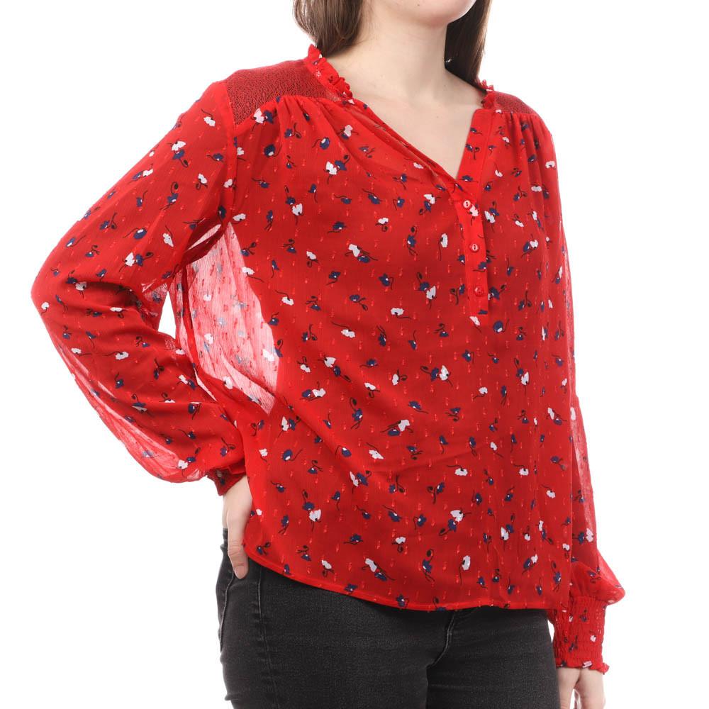 Teddy Smith Blouse Rouge Femme Teddy Smith Tacita