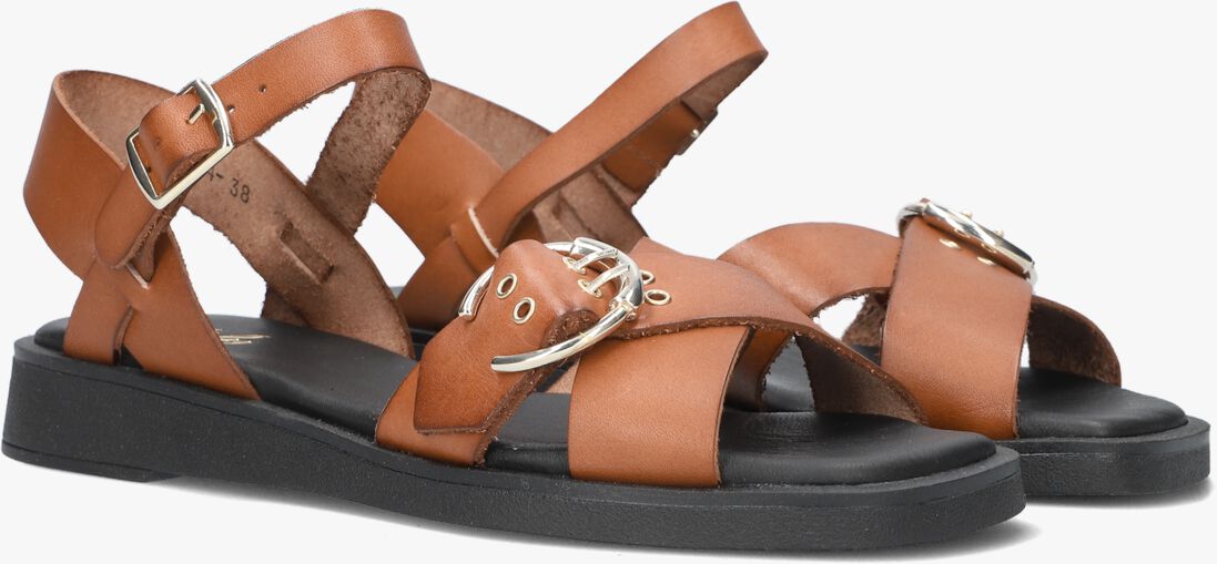 RED-RAG cognac red-rag sandalen 79504