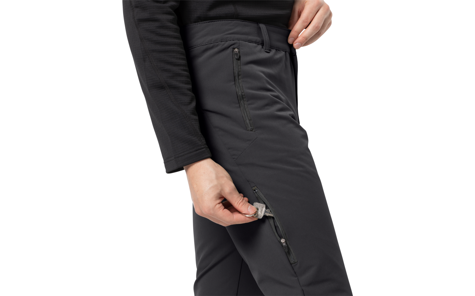 Jack Wolfskin Activate Thermic Herren Softshell-Wanderhose