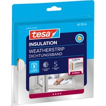 INSULATION Ruban de calfeutrage S, 9 mm x 10 m, blanc