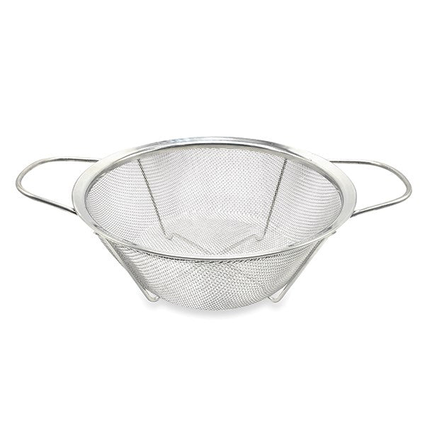 Passoire à maille fine sur pieds en inox pour riz 20 cm Mathon