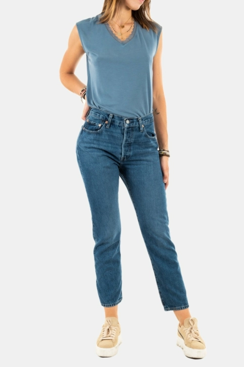 Jeans levi's® 501® crop 0224 troy horse