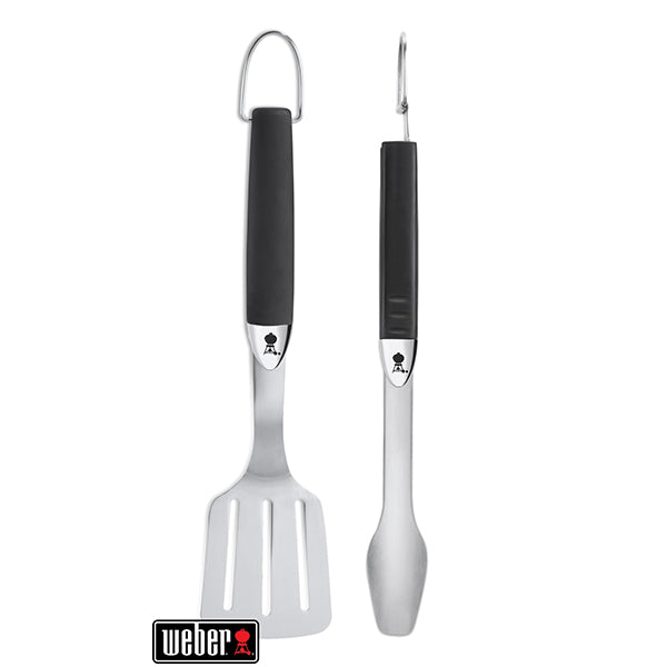 Kit de 2 ustensiles Premium en acier inoxydable Weber