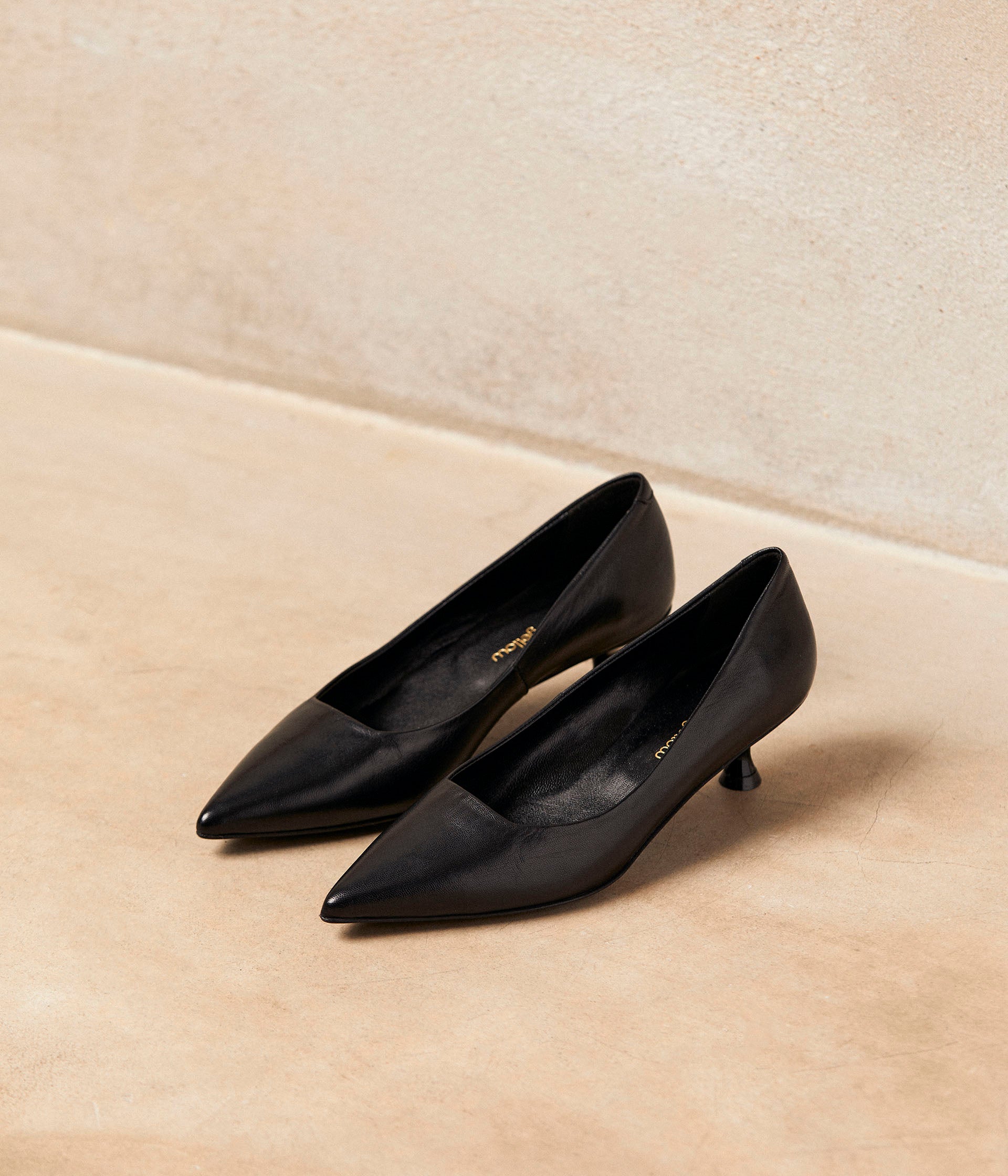 Escarpins kitten heel Cyriane