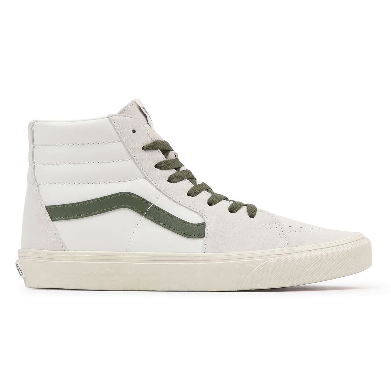 Vans Sneakers en Cuir & Textile SK8-Hi blanc/kaki