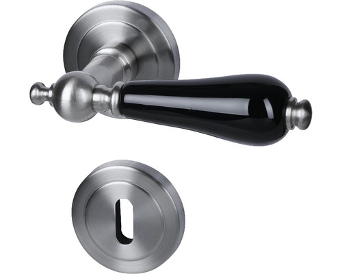 Rozetset BB Neptun satijn/zwart