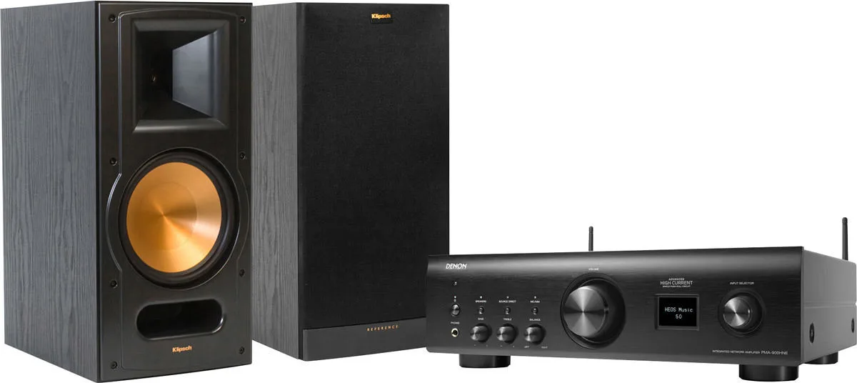 Denon PMA-900NE Noir   Klipsch RB-81 MKII Noir Chaînes hi-fi composées