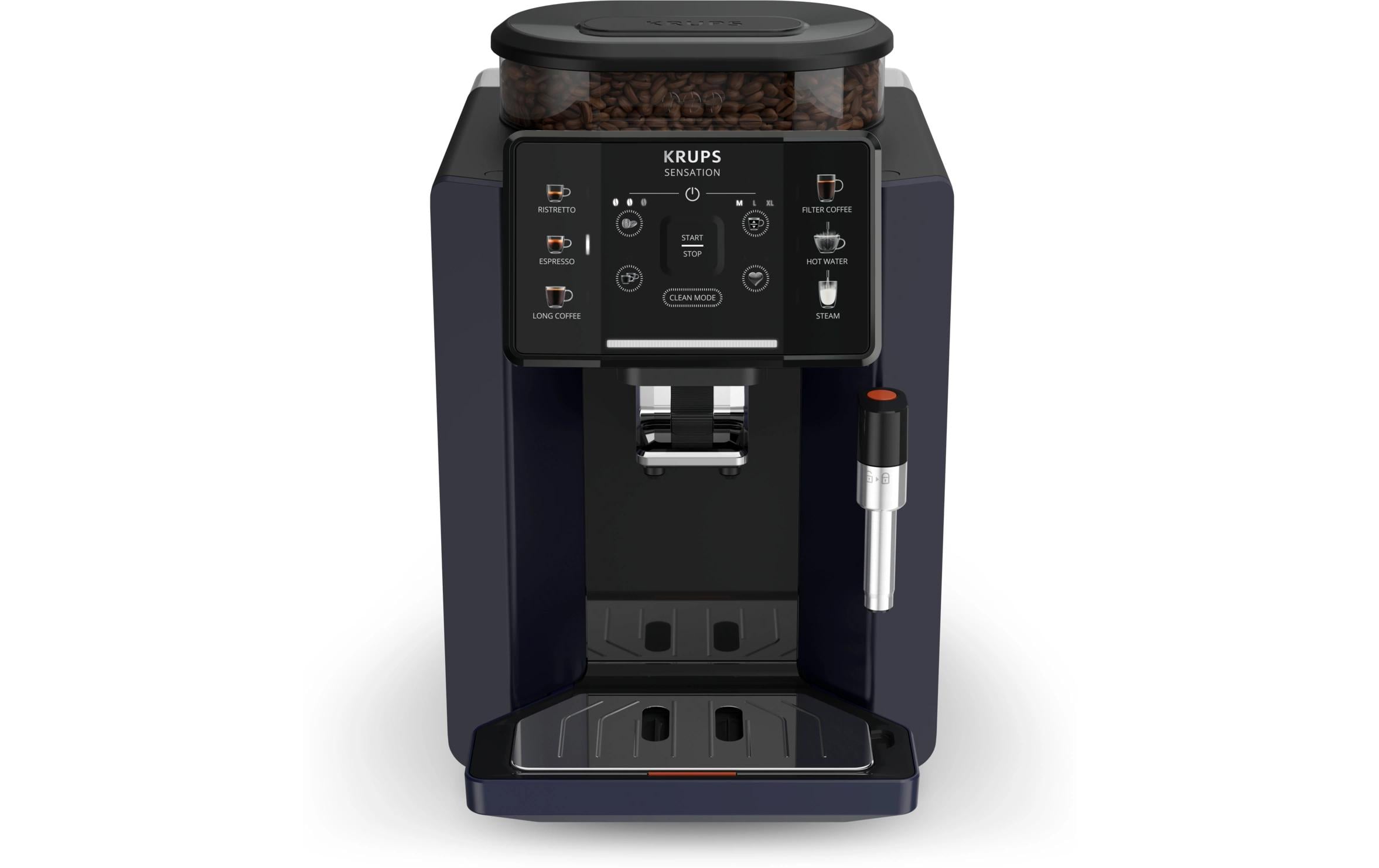 Kaffeevollautomat Sensation EA910B Schwarz<br>Kompakte Kaffeemaschine