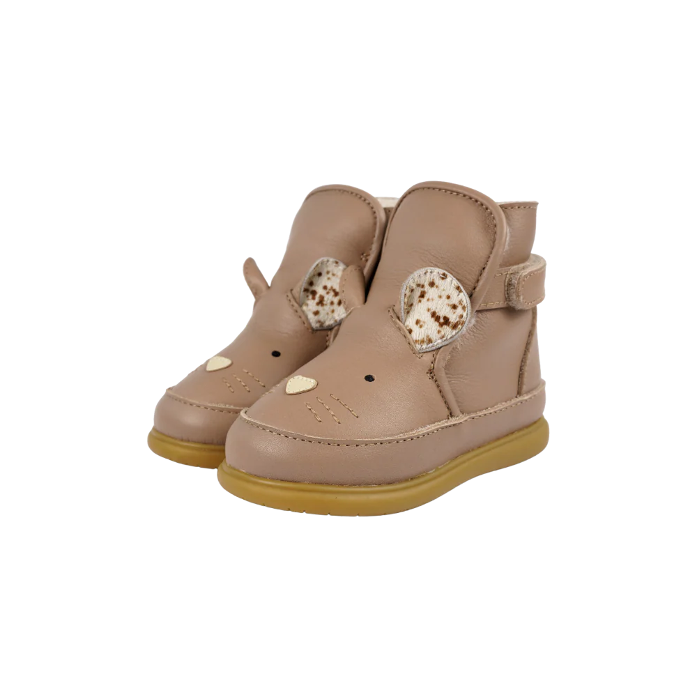 Dubu Exclusive Shoes | Mouse | Praline Leather