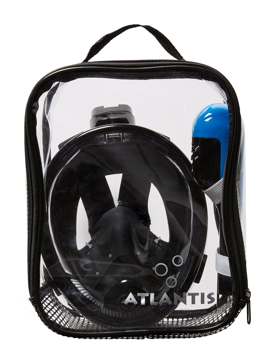 Atlantis Full Face Mask Kids Snorkelmasker - Black