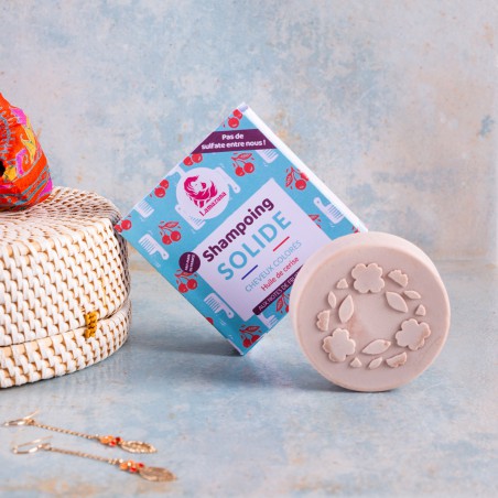Lamazuna Shampoing solide cheveux colorés