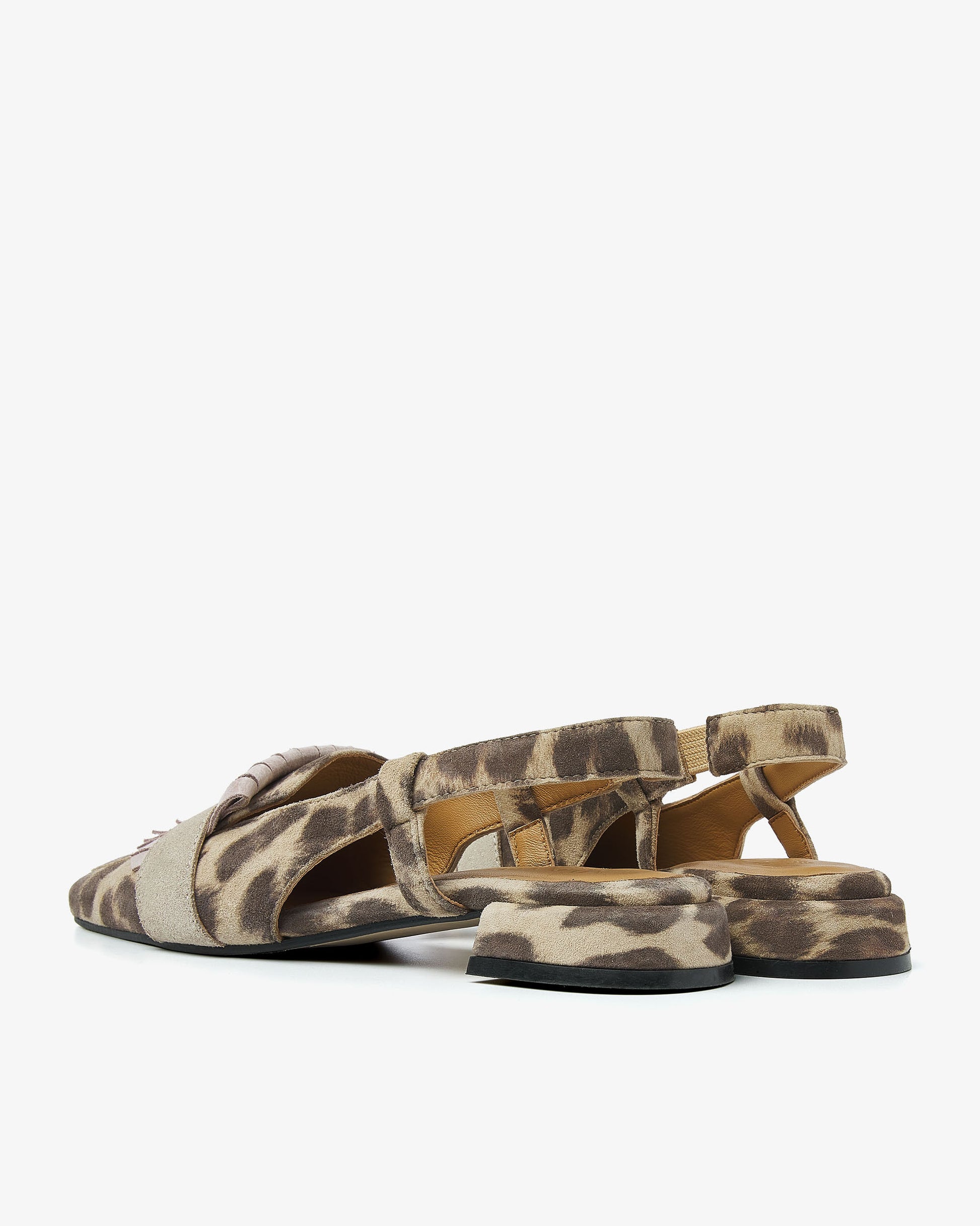 VIA VAI luipaardprint slingbacks Julie Lindi
