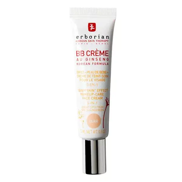 Erborian BB Cream com Ginseng FPS 20 Transparente 15ml