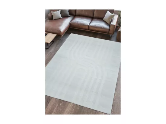 Tapis arc - MADRID 05 Blanc 200*290