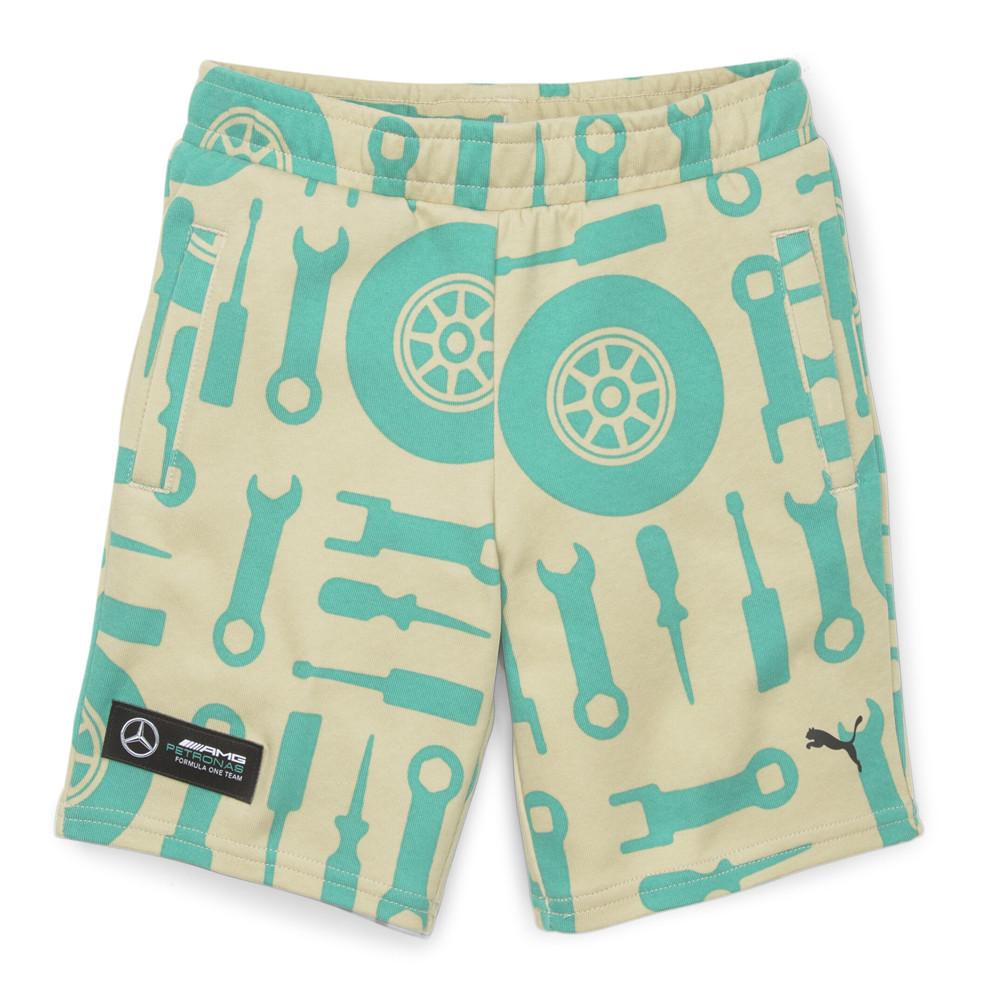 Puma Short Beige Garçon Puma Mercedes Mapf1