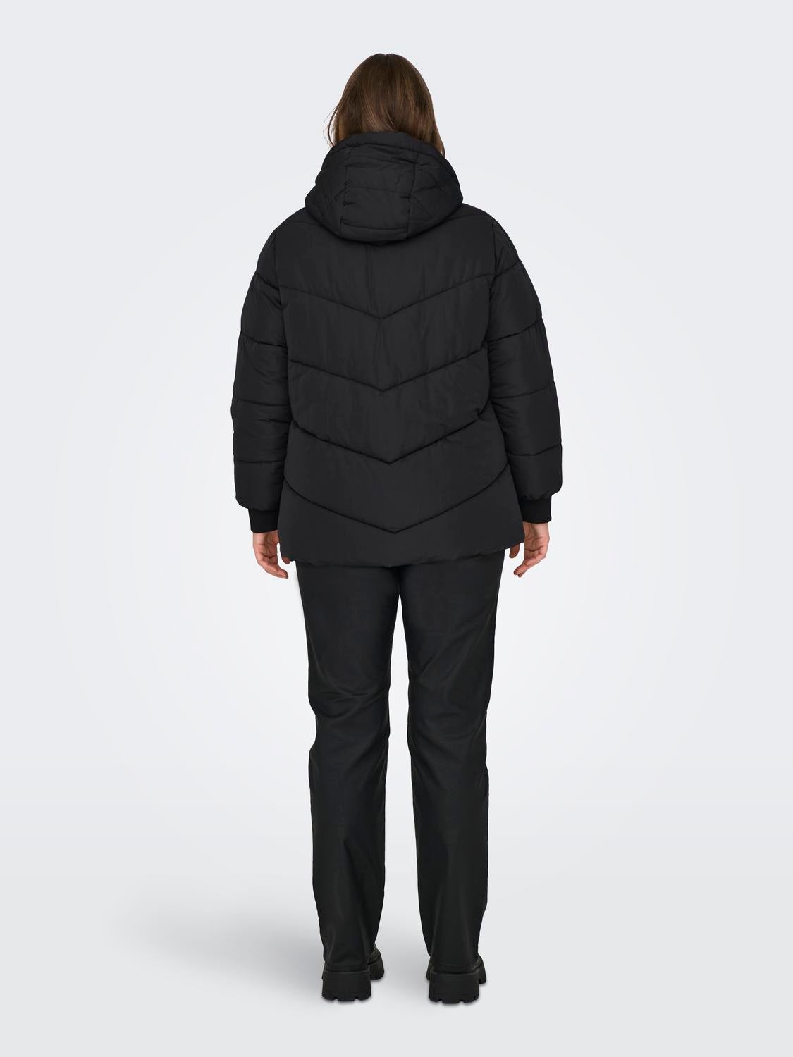 CARMADDIE Steppmantel Black