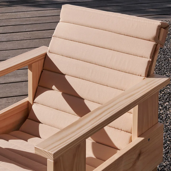 HAY - Crate Lounge Chair, L 77 cm, pine