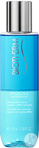 Biotherm Biocils Waterproof Démaquillant Yeux Express Effet Non Gras Flacon 100ml
