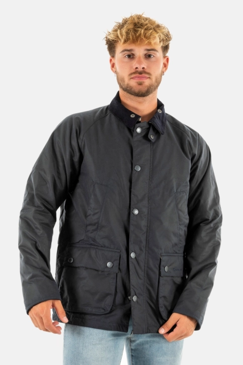 blousons et vestes barbour ambleside wax ny92 navy
