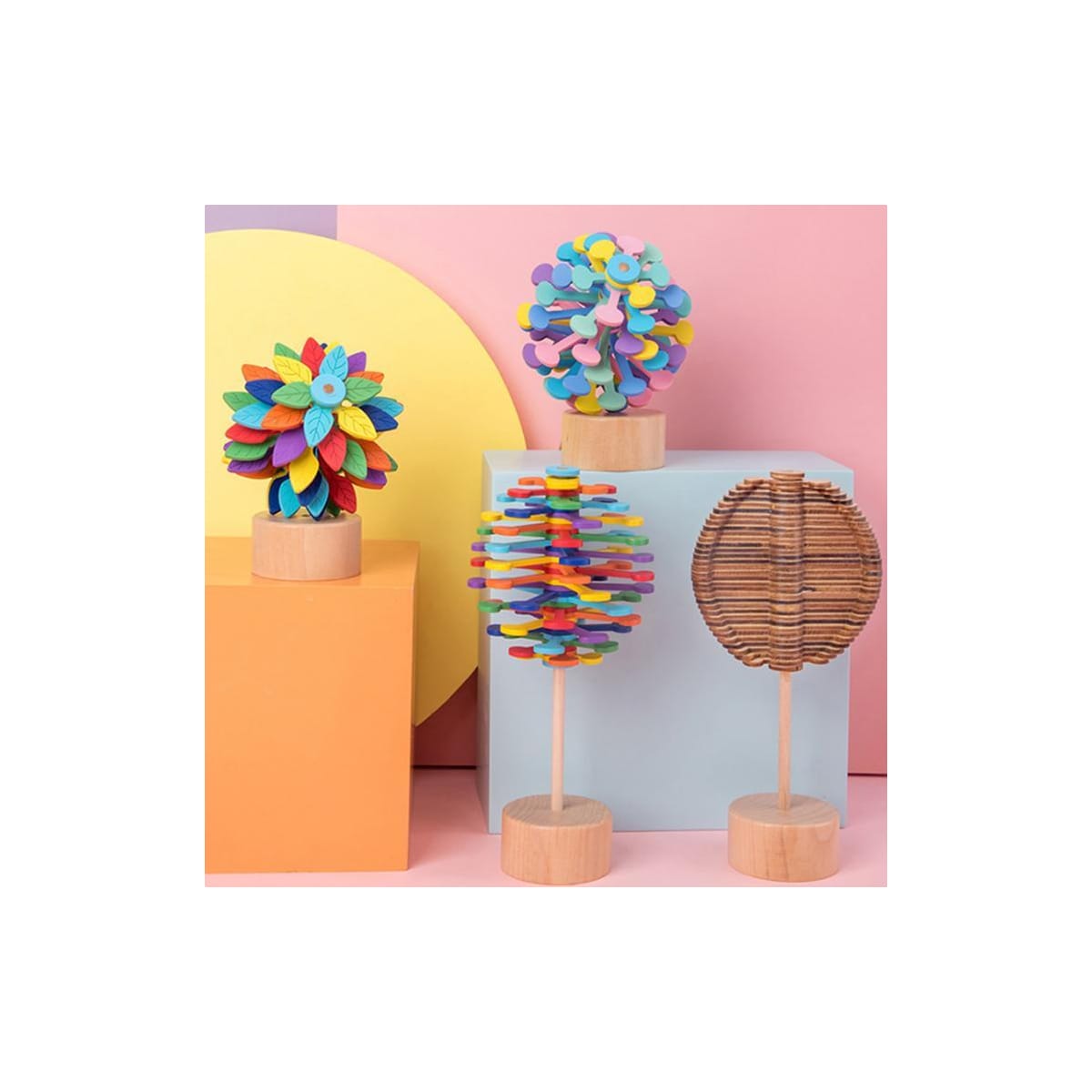 Lollipopter fidget snurrleksak