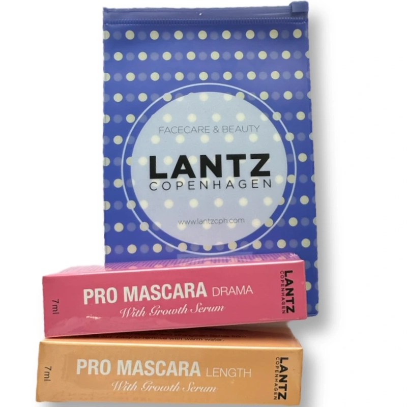 Lantz Cph Lenght + Drama Mascara 2 x 7 ml - Black