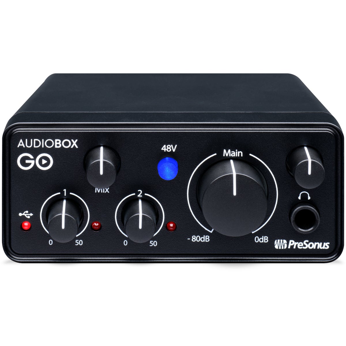 Presonus AudioBox GO Creator Bundle studio recording bundel met software