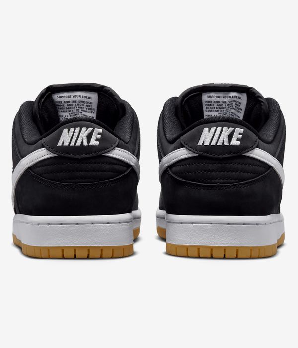Nike SB Dunk Low Pro Iso Schuh (black white black)