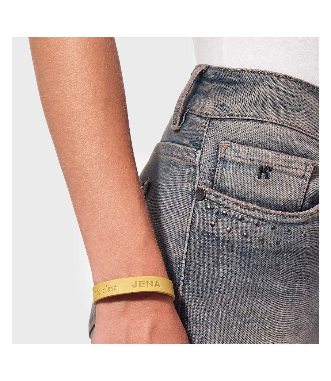 Jean Skinny Gris Femme Kaporal Jena